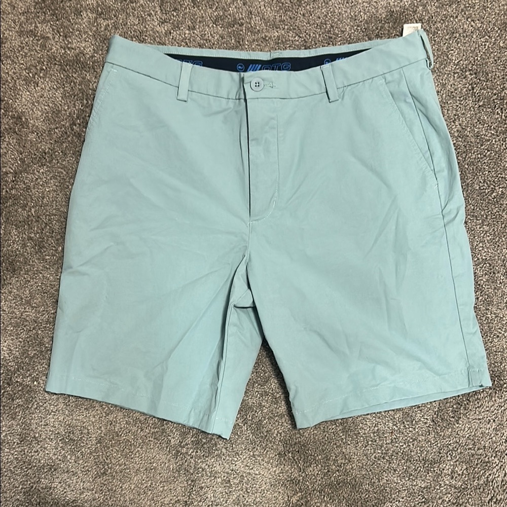 Vineyard Vines Men's Mint Green Flat Front Shorts